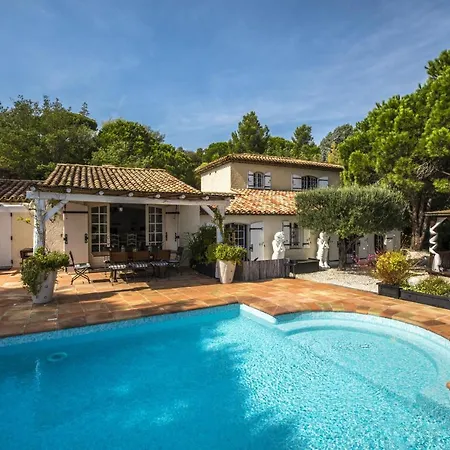 With Spa, Pool And View Of St Tropezs Gulf Villa *