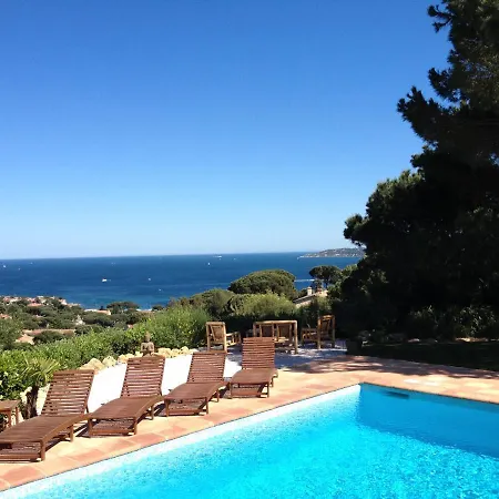 Villa With Spa, Pool And View Of St Tropezs Gulf Sainte-Maxime