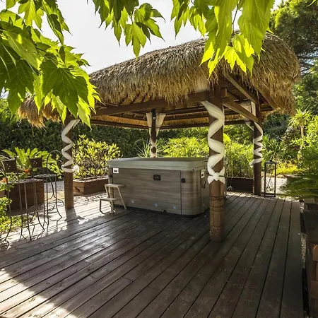 With Spa, Pool And View Of St Tropezs Gulf Villa